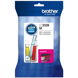 BROTHER LC3339XL MAGENTA HIGH YIELD INK CARTRIDGE