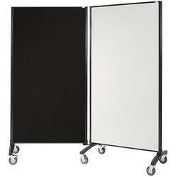 VISIONCHART COMMUNICATE WHITEBOARD/PINBOARD ROOM DIVIDER 1800 x 900mm MAGNETIC