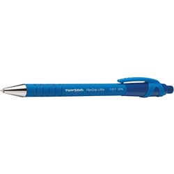 PAPERMATE FLEXGRIP ULTRA FINE BLUE RETRACTABLE RECYCLED