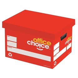 OFFICE CHOICE ARCHIVE BOXES 305W X 400L X 260H 80126