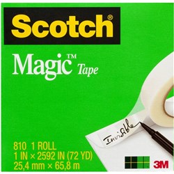SCOTCH 810 MAGIC TAPE 25X66