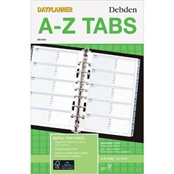 DEBDEN DAYPLANNER REFILL DESK EDITION A-Z TABS