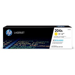 HP TONER 204A YELLOW CF512A CARTRIDGE