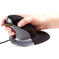 FELLOWES PENGUIN MOUSE Mouse Ambidextrous Vertical Wired Medium