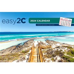 ESE-2C Wall Calendar Month To View 324 X 220mm