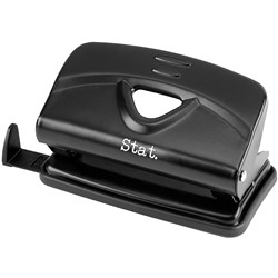 STAT HOLE PUNCH 2 HOLE SMALL 10 SHT CAPACITY STEEL 28787 BLACK