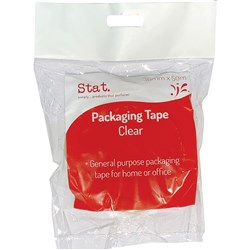 STAT PACKAGING TAPE 36MM X 50M CLEAR