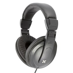 Moki Tommy Headphones Black Suitable with all 3.5mm Audio Devices