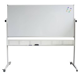 RAPIDLINE MOBILE PORCELAIN WHITEBOARD MAGNETIC 1200mm W x 900mm H x 15mm T