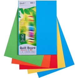 QUILL CARD BRIGHTS 21GGM BOAR A4 PACK OF 50