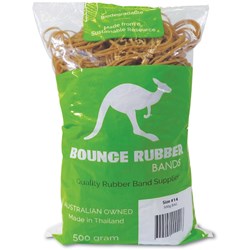 BOUNCE RUBBER BANDS 14 500G SIZE 14 500GM BAG