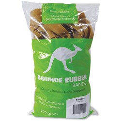 BOUNCE RUBBER BANDS 89 500G SIZE 89 500GM BAG