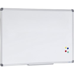 VISIONCHART WHITEBOARD COMMUNICATE MAGNETIC 1200 x 900mm