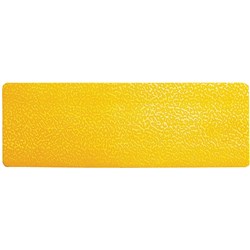 DURABLE FLOOR MARKING SHAPE - STRIPE Yellow Pack of 10