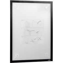 DURABLE DURAFRAME WALLPAPER WITH REMOVABLE TABS A3 Black