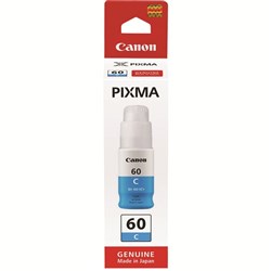 Canon G160 CYAN Ink Bottle 60 C Yield 7700 A4 pages