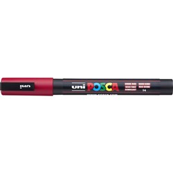 UNIBALL POSCA 3M DARK RED