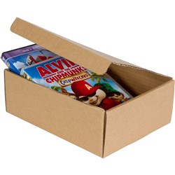 CUMBERLAND MAILING BOX Brown Address 430x305x140mm EACH      Pack is 25