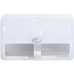 LIVI TWIN TOILET ROLL DISPENSER (SIDE BY SIDE)