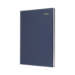 COLLINS BELMONT MANAGER DIARY DTP 190 X 260MM NAVY QBA41