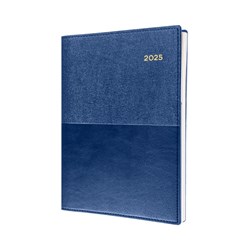 COLLINS VANESSA A4 DTP BLUE 145 DIARY