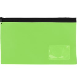 Celco Pencil Case SMALL LIME GREEN 204x123mm DISCONTINUED LIMITED STOCK