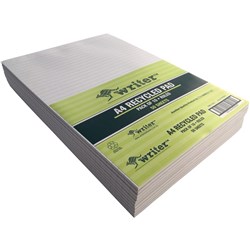 Writer Recycled Pad A4 ruled 50 Sheets per pad