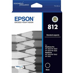 EPSON 812 BLACK INK CARTRIDGE