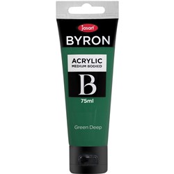 Jasart Byron Acrylic Paint 75ml Green Deep