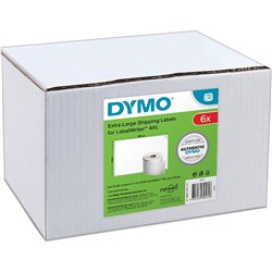 Dymo LabelWriter Shipping Labe 104x159mm 4XL or 5XL Pack of 6