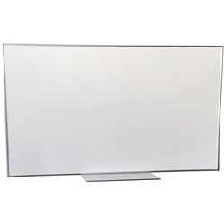 PENRITE PREMIUM WHITEBOARD MAGNETIC 900 X 600mm WHITE/SILVER MAGNETIC