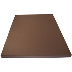 Rainbow Spectrum Board brown 510X640mm 220gsm Brown 100 Sheets