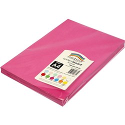 Rainbow System Board Hot Pink A4 150gsm 100 Sheets