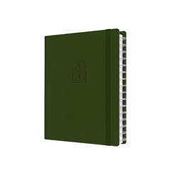 Collins Plan And Note Diary A5 WTO GREEN WITH NOTEPAD