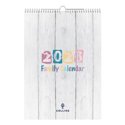 Collins Family Wall Calendar A3 Month To View Brighton DISCONTINUED