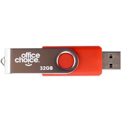 OFFICE CHOICE 32GB USB DRIVE 2.0 ROTATING
