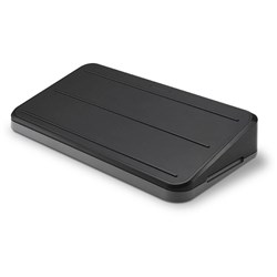 KENSINGTON SPACE SAVING FOOT REST BLACK