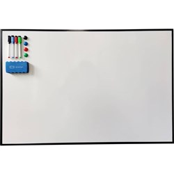 Quartet MAGNETIC Whiteboard Value Pack 600mm X 900mm Aluminium Frame