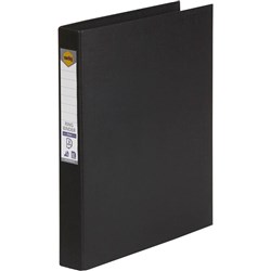 Marbig® Linen PE Binder A4 3D 25mm Black
