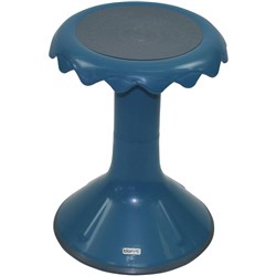 Bloom Stool 370mm High Blue