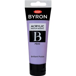 Jasart Byron Acrylic Paint 75ml Brilliant Purple/ lavende