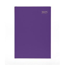 Collins Essential Diary A4 WTO PURPLE