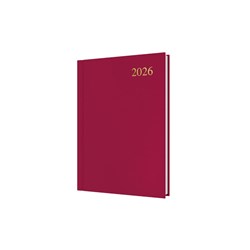 Collins Essential Diary A5 DTP MAROON