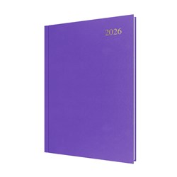 Collins Essential Diary A4 DTP PURPLE