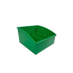 Plastic Reading & Literacy Tub Green