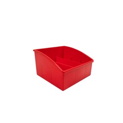 Plastic Reading & Literacy Tub Red