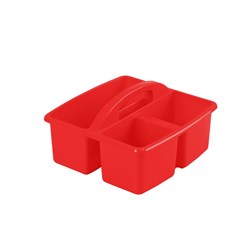 Small Plastic Caddy Red