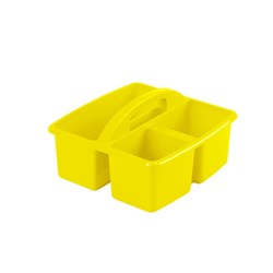 Small Plastic Caddy Yellow