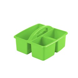 Small Plastic Caddy Lime Green