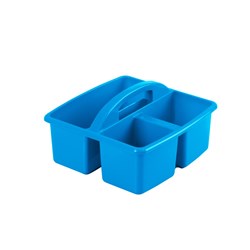 Small Plastic Caddy Light Blue